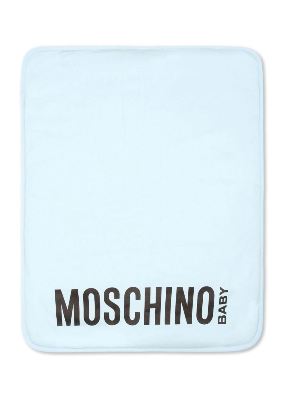 Moschino Kids Borsa Mamma Cielo con Fasciatoio con Logo Teddy Bear per Neonati