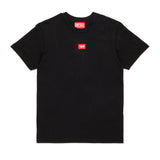 Diesel Kids T-Shirt Nero con Logo per Bambini