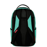 Sprayground Kids Zaino Verde Acqua Shark Central con Stampa Squalo e Logo per Bambini e Bambine