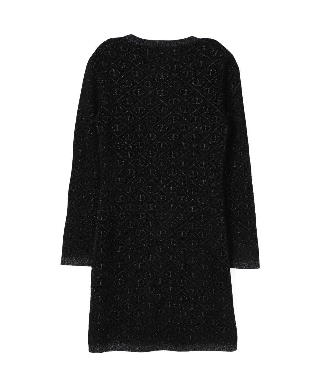 Twinset Kids Abito in Maglia con Logo per Bambine (retro)