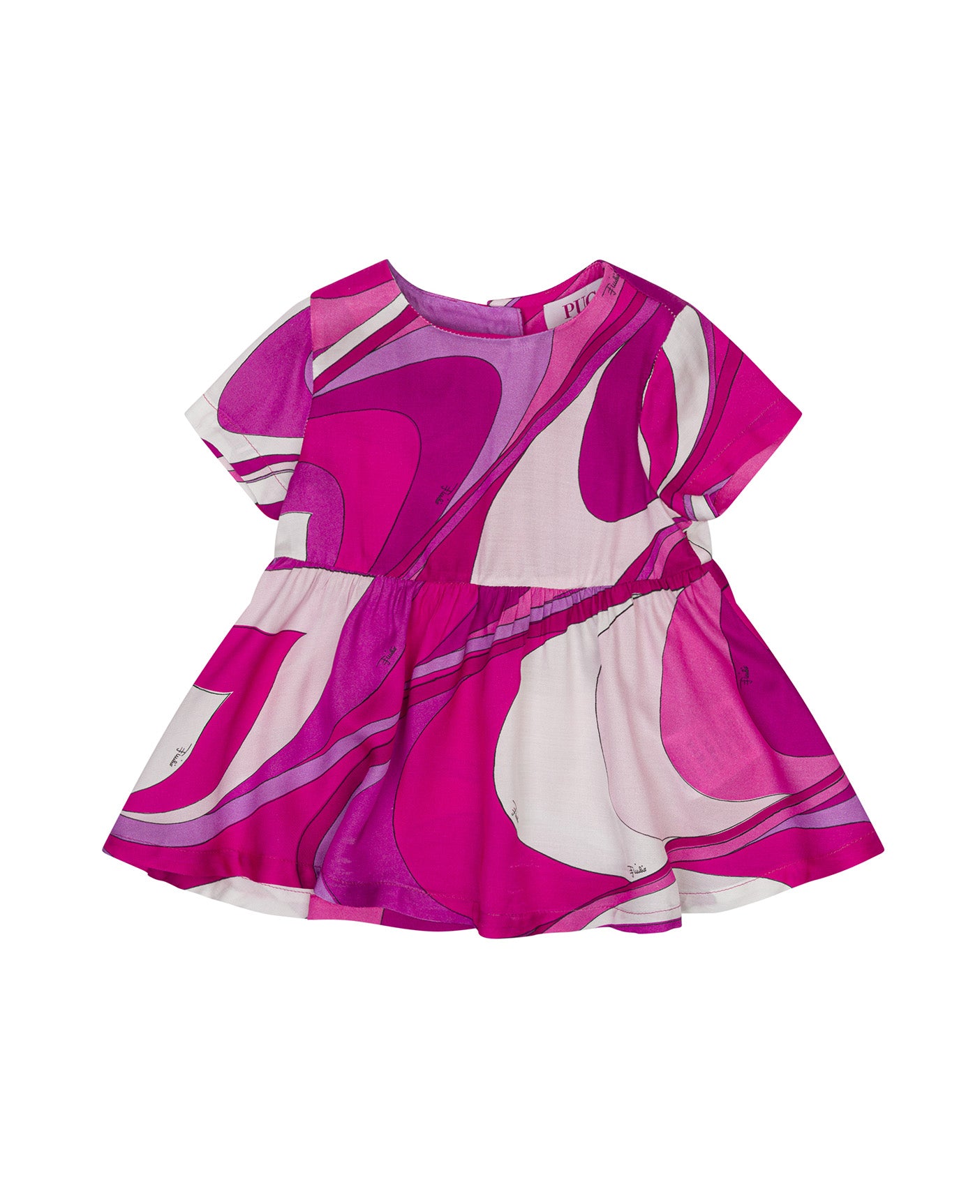 Emilio Pucci Kids Abito a Fantasia per Neonate