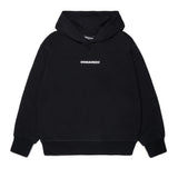 Dsquared2 Kids Felpa Nero con Logo Unisex