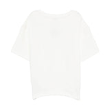Pinko Kids T-Shirt Pristine con Arricciatura e Logo per Bambine