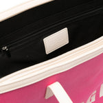 MSGM Kids Borsa Fucsia Tote Grande con Stampa Florence Kids (dettaglio)