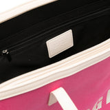 MSGM Kids Borsa Fucsia Tote Grande con Stampa Florence Kids (dettaglio)
