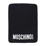 Moschino Kids Borsa Fasciatoio Nero con Teddy e Logo