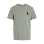 Calvin Klein Kids T-Shirt Verde con Stampa per Bambini
