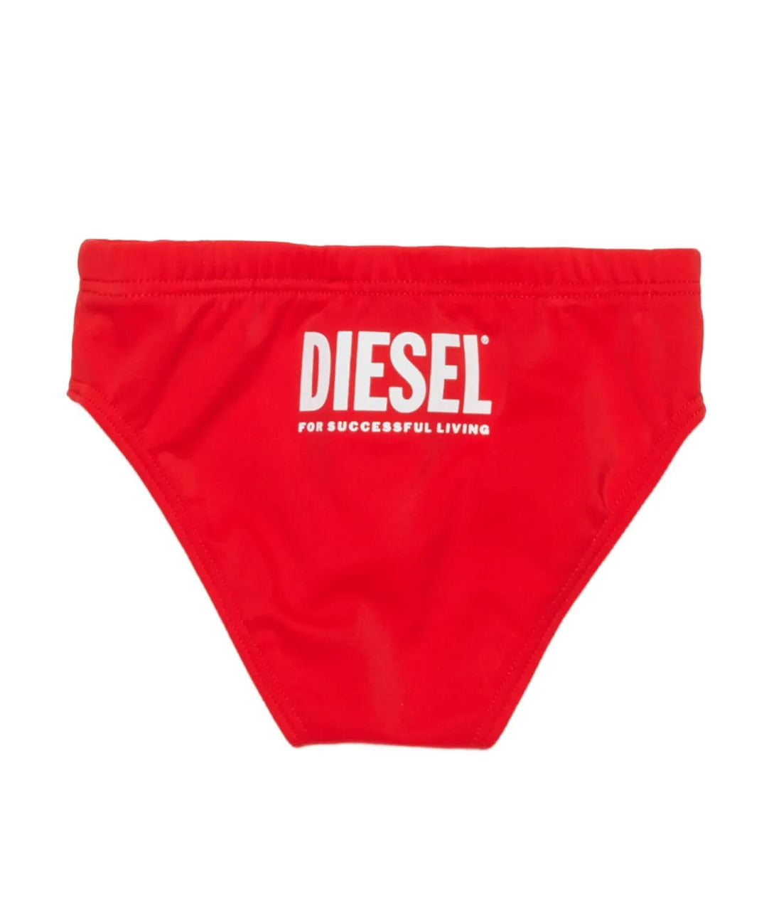 Diesel Kids Costume Rosso con Logo sul Retro per Neonati