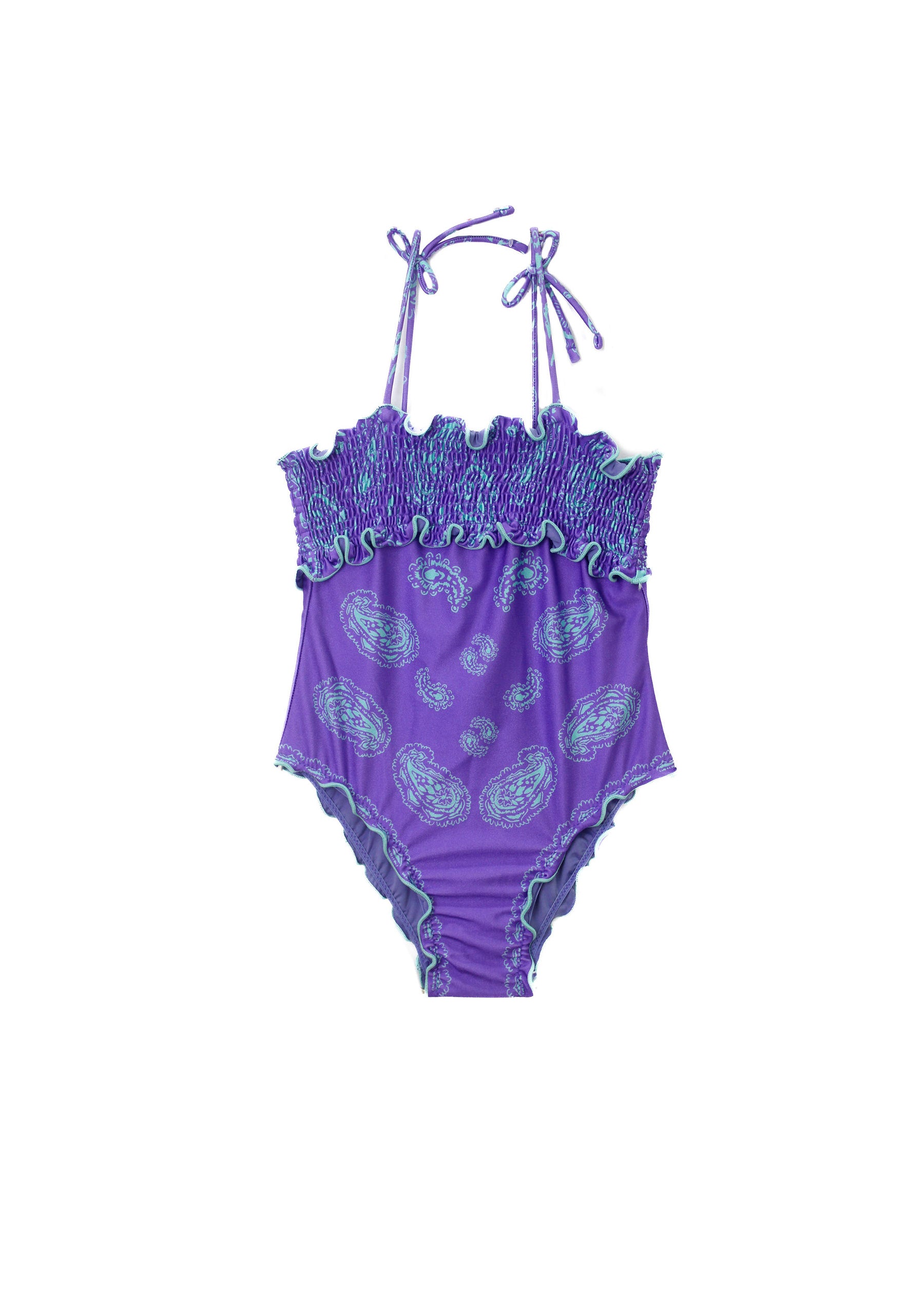 Effek Costume Monokini Fantasia Viola per Neonate