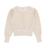 Angel's Face Cardigan Oro per Bambine