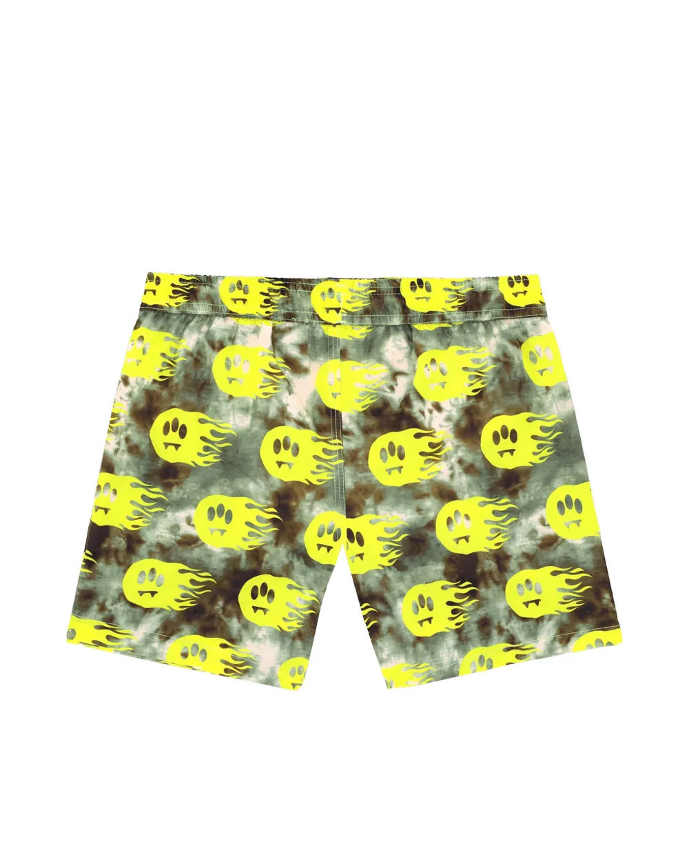 Barrow Kids Costume Short Fantasia Mimetico Logo All-Over per Bambini