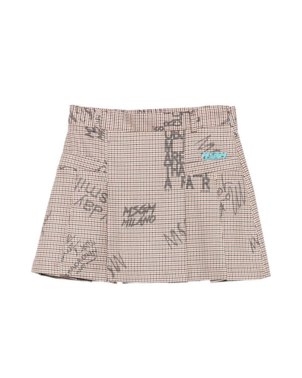 MSGM Kids Gonna Mini a Quadri con Stampe per Bambine
