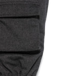 MSGM Kids Pantaloni Cargo Grigi in Felpa per Bambini (dettaglio)