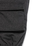 MSGM Kids Pantaloni Cargo Grigi in Felpa per Bambini (dettaglio)