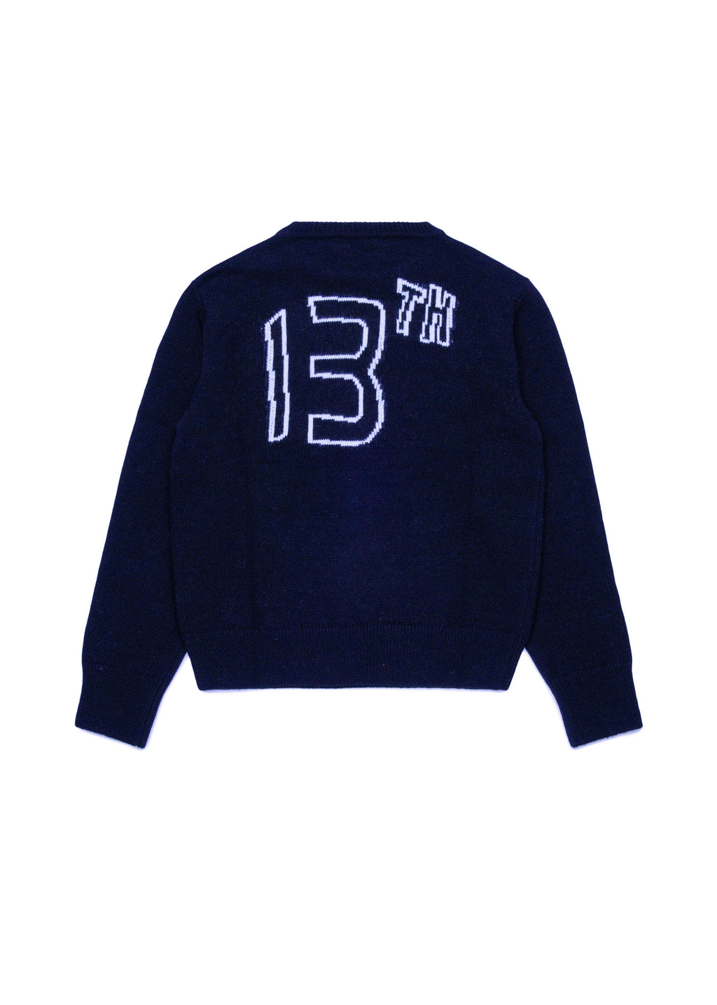 Dsquared2 Maglione Blu con Intarso Lettering per Bambini