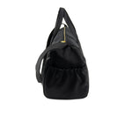 Elisabetta Franchi La Mia Bambina Borsa Mamma Nero con Fasciatoio