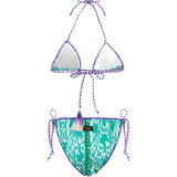 Effek Costume Bikini Fantasia Viola/Tiffany per Bambine