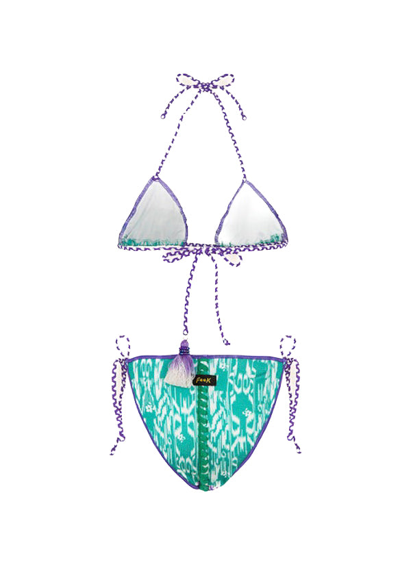 Effek Costume Bikini Fantasia Viola/Tiffany per Bambine