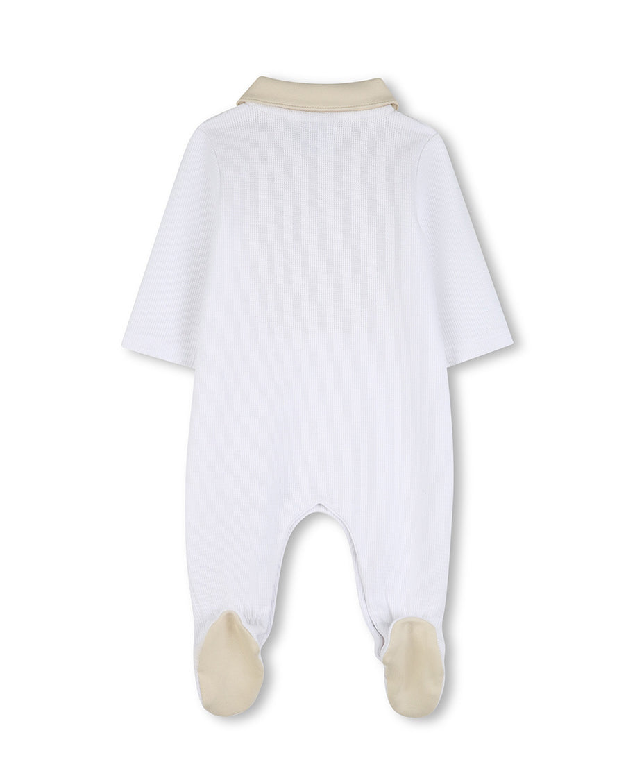 Boss Kids Tutina Bianco/Beige per Neonati