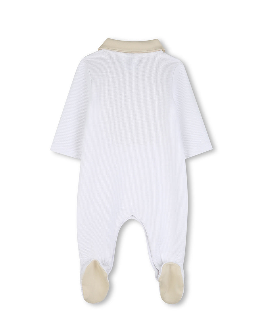 Boss Kids Tutina Bianco/Beige per Neonati
