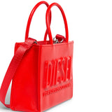 Diesel Kids Borsa Rosso con Logo per Bambine