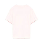Moschino Kids T-shirt Rosa con Stampa Teddy per Bambine