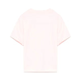 Moschino Kids T-shirt Rosa con Stampa Teddy per Bambine
