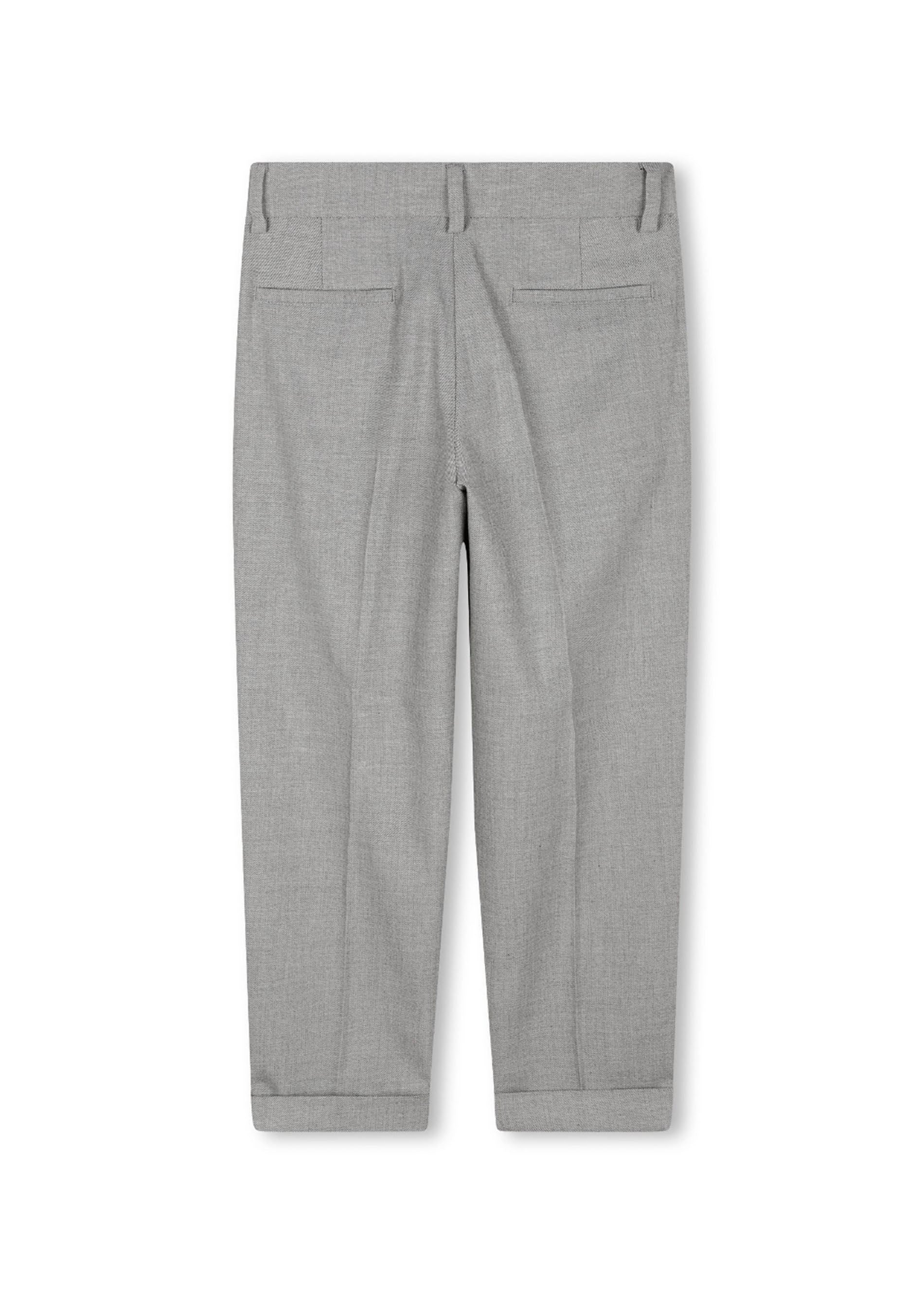 Boss Kids Pantaloni Grigio Straight Fit per Bambini