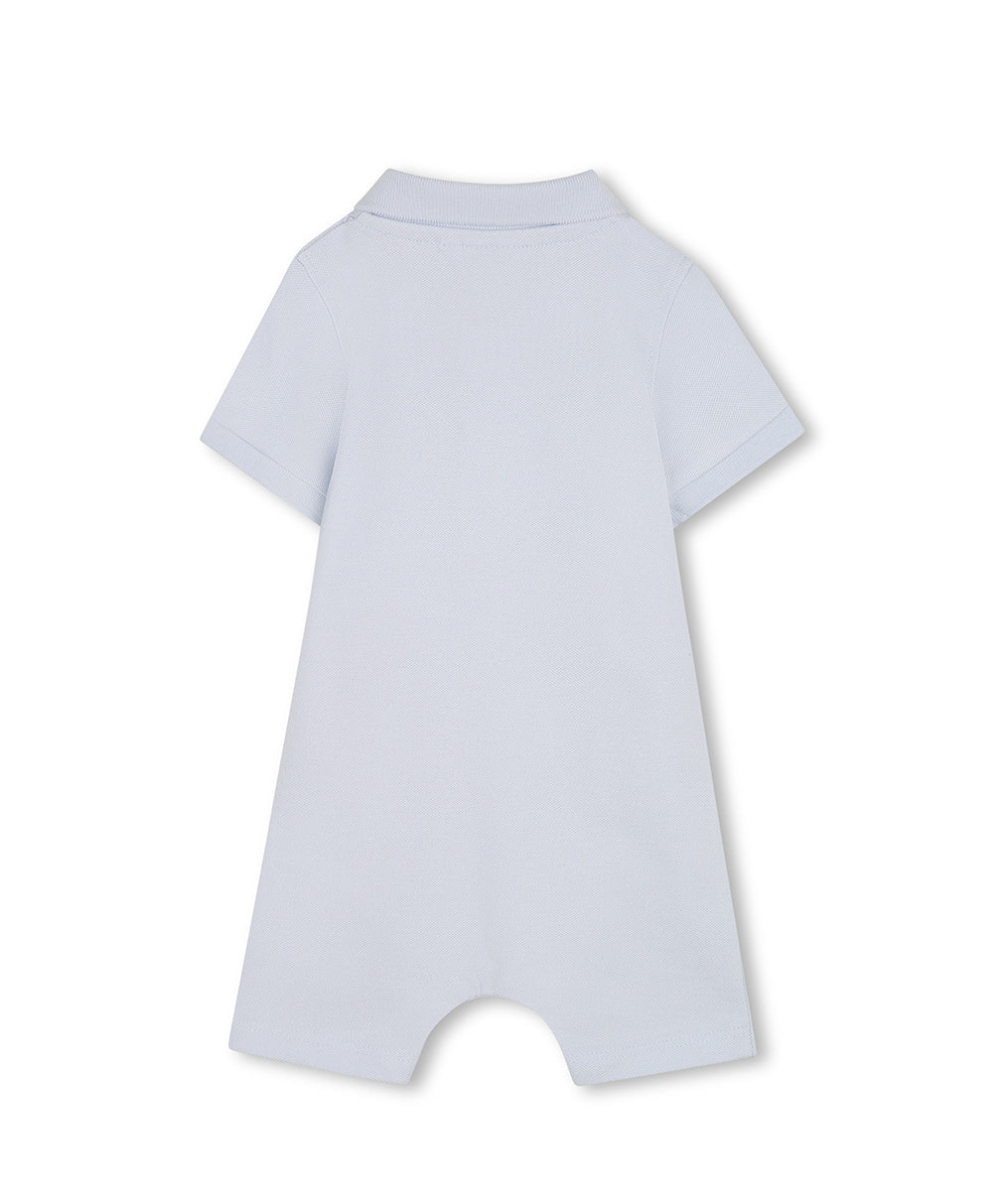 Boss Kids Tutina Cielo con Logo per Neonati