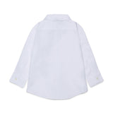 Dsquared2 Kids Camicia Bianco con Targhetta Logo Unisex