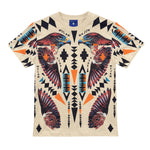 Marcelo Burlon County of Milan Kids T-Shirt Cocco con Stampa per Bambini