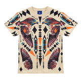 Marcelo Burlon County of Milan Kids T-Shirt Cocco con Stampa per Bambini