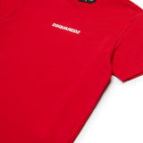 Dsquared2 Kids Red T-shirt with Logo