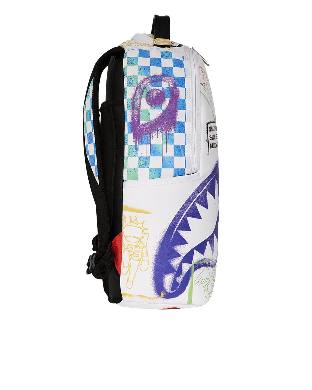 Sprayground Kids Zaino Shark Central Stencils Dlxsv