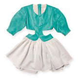 Cocò et Mamà White/Tiffany Felis Dress for Girls