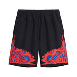 Marcelo Burlon County of Milan Kids Bermuda Nero con Stampa per Bambini