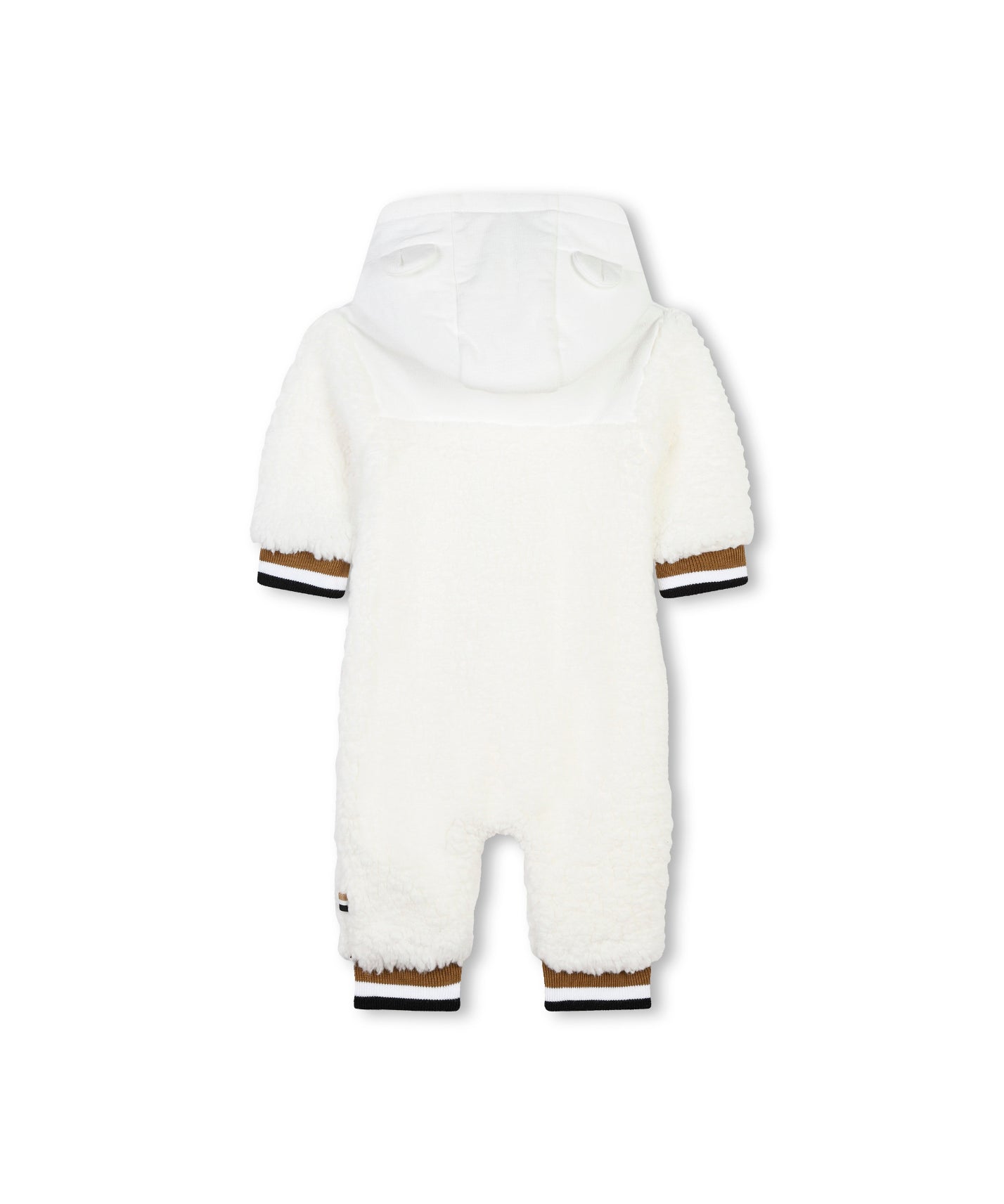 Boss Kids Pagliaccetto Bianco Sherryling con Logo Fox per Neonati (retro)