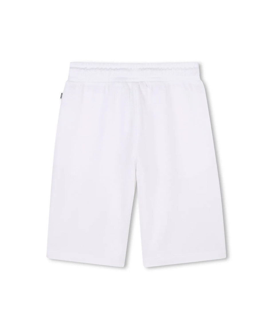 Boss Kids Bermuda Bianco per Bambini (retro)