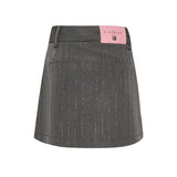 John Richmond Kids Gonna Grigio con Strass per Bambine