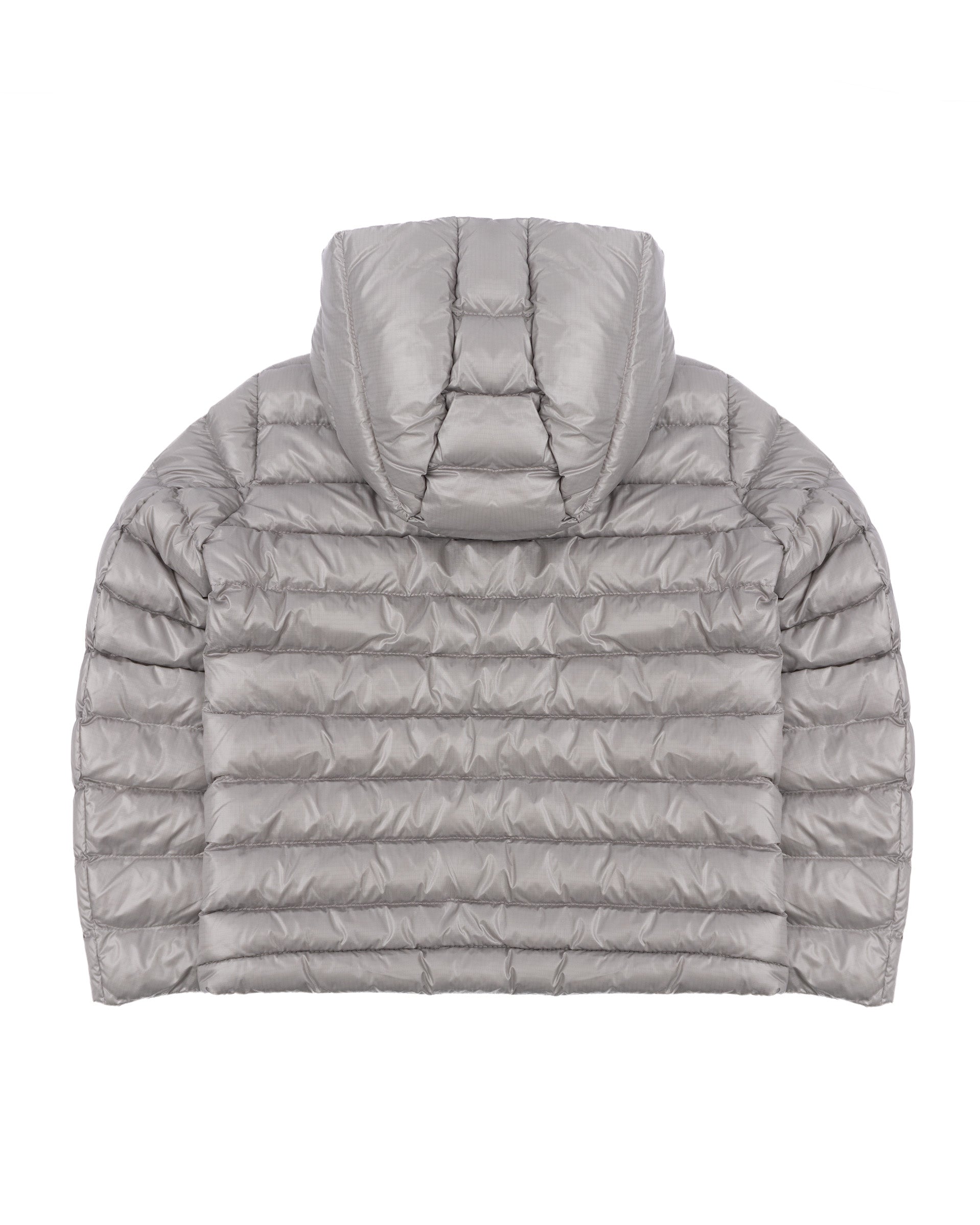 Blauer Kids Giubbino Grigio con Cappuccio e Interno Rosso a Contrasto ANSEL JUNIOR per Bambini