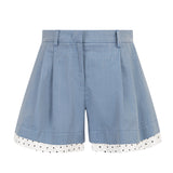 Simonetta Kids Bermuda Avion da Completo per Bambine