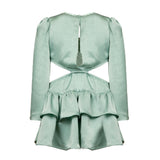 Cocò et Mamà Abito Salvia per Bambine