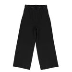 Patrizia Pepe Kids Pantalone Nero Doppiavita in Pizzo per Bambine