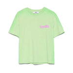MSGM Kids T-shirt Verde Degrade per Bambini