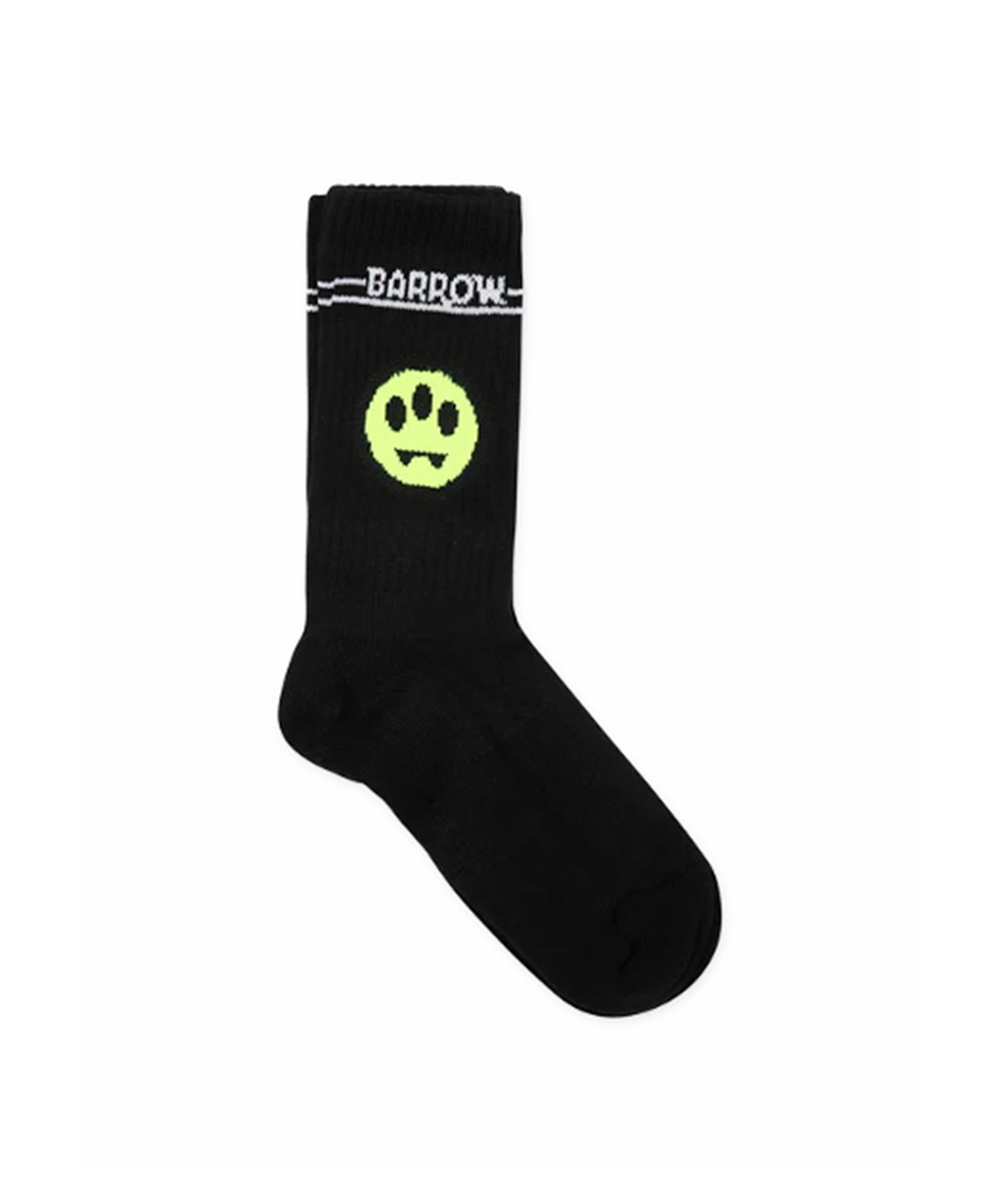 Barrow Kids Calzini Neri con Stampa Smile Florence Kids 