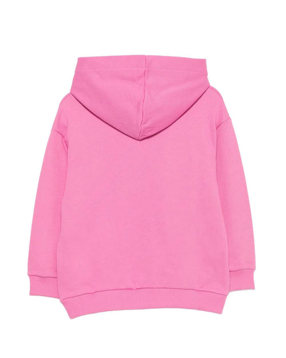Emilio Pucci Kids Felpa Fucsia con Logo per Bambine
