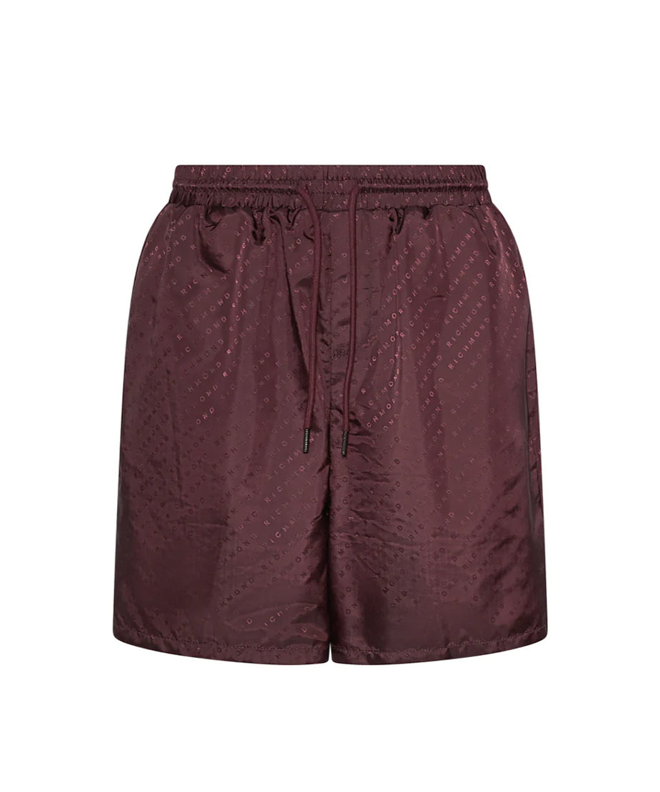 John Richmond Kids Bermuda Prugna All-Over per Bambini