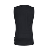 John Richmond Kids Canotta Nero con Logo per Bambini