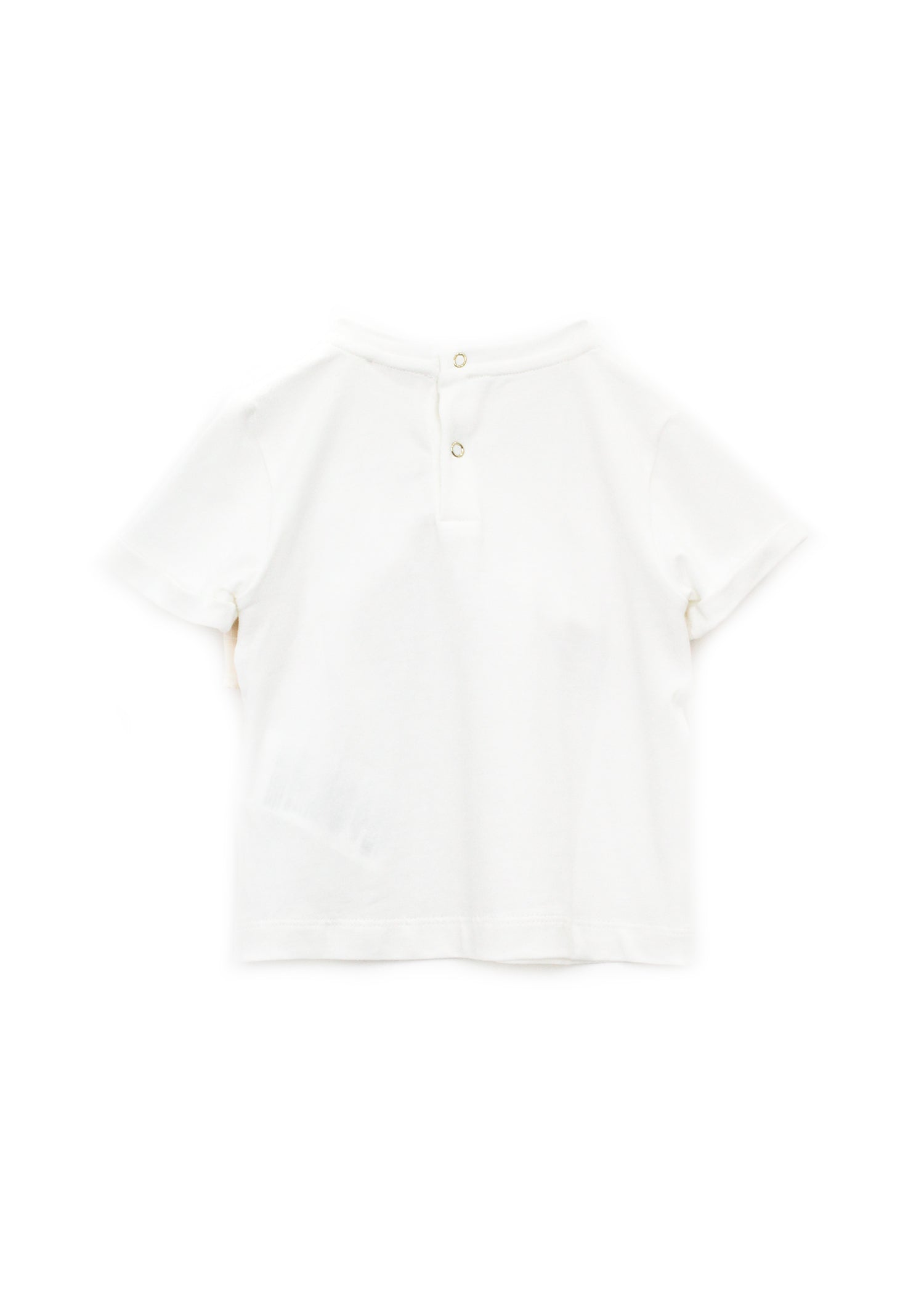 Elisabetta Franchi La Mia Bambina T-Shirt con Fiocco Logo