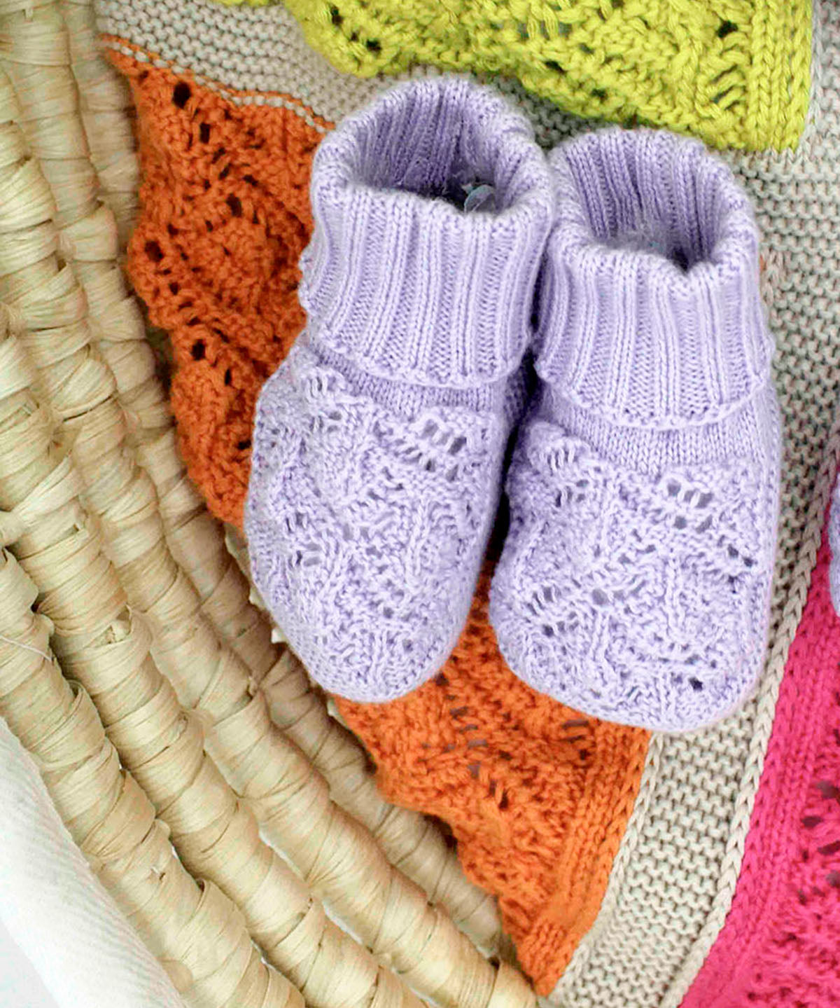 Le Coconne Scarpine Lilla per Neonate